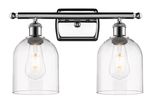Ballston Two Light Bath Vanity in Polished Chrome (405|5162WPCG5586CL)