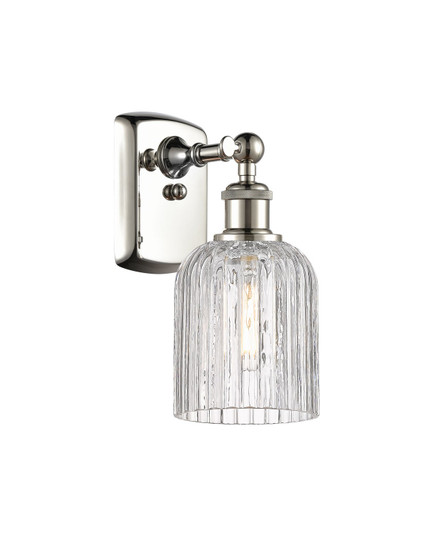 Ballston One Light Wall Sconce in Polished Nickel (405|5161WPNG5595CL)