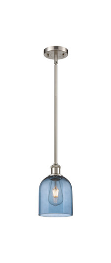 Ballston One Light Mini Pendant in Brushed Satin Nickel (405|5161SSNG5586BL)