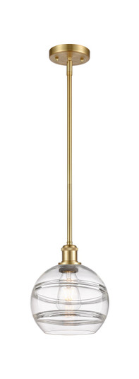 Ballston One Light Mini Pendant in Satin Gold (405|5161SSGG5568CL)