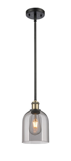 Ballston One Light Mini Pendant in Black Antique Brass (405|5161SBABG5586SM)