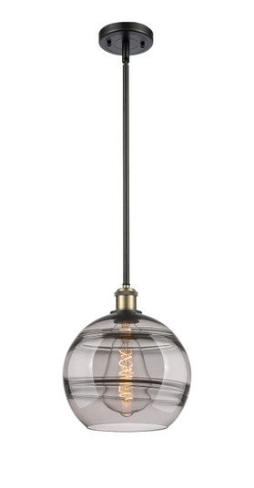Ballston One Light Mini Pendant in Black Antique Brass (405|5161SBABG55610SM)
