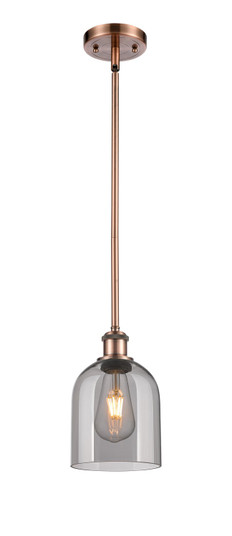 Ballston One Light Mini Pendant in Antique Copper (405|5161SACG5586SM)