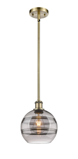 Ballston One Light Mini Pendant in Antique Brass (405|5161SABG5568SM)