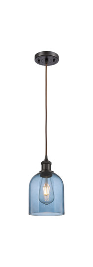 Ballston One Light Mini Pendant in Oil Rubbed Bronze (405|5161POBG5586BL)