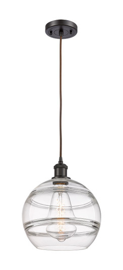 Ballston One Light Mini Pendant in Oil Rubbed Bronze (405|5161POBG55610CL)