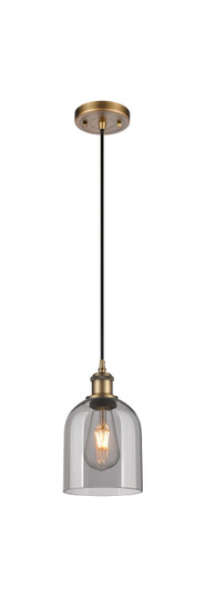 Ballston One Light Mini Pendant in Brushed Brass (405|5161PBBG5586SM)
