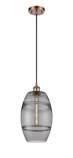 Ballston One Light Mini Pendant in Antique Copper (405|5161PACG5578SM)