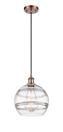 Ballston One Light Mini Pendant in Antique Copper (405|5161PACG55610CL)
