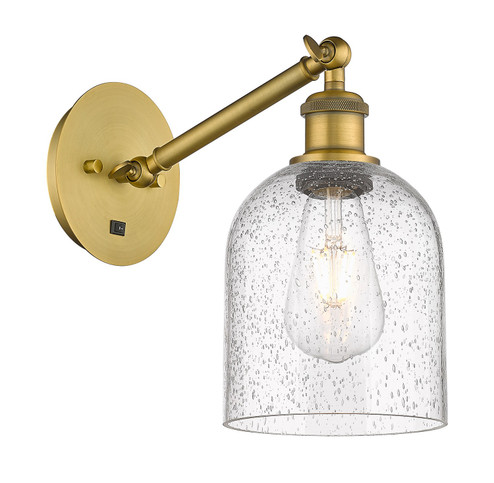 Ballston One Light Wall Sconce in Brushed Brass (405|3171WBBG5586SDY)