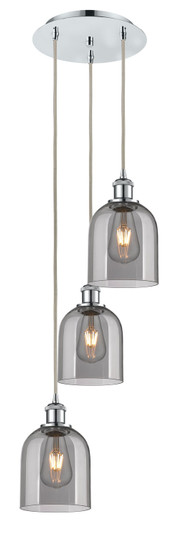 Ballston Three Light Pendant in Polished Chrome (405|113B3PPCG5586SM)