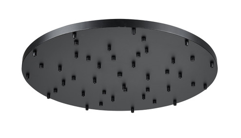 Multi Point Canopy 27 Light Ceiling Plate in Matte Black (224|CP3627RMB)