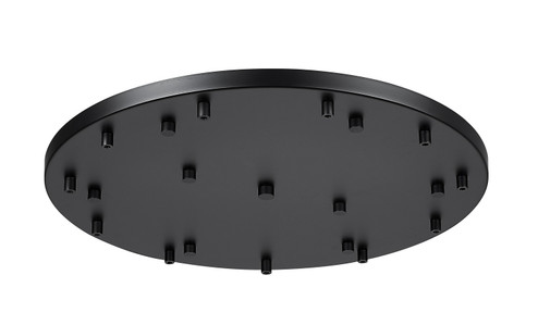 Multi Point Canopy 11 Light Ceiling Plate in Matte Black (224|CP2411RMB)