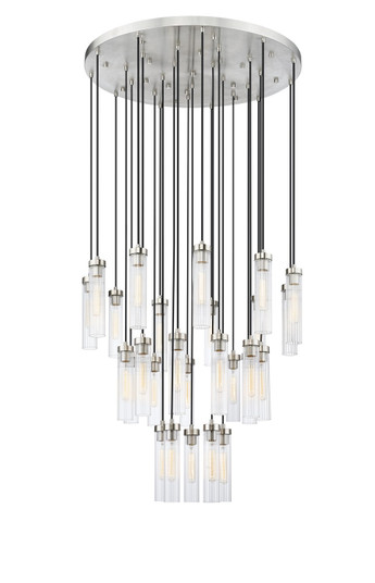 Beau 27 Light Chandelier in Brushed Nickel (224|740P27RBN)