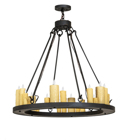 Deina 24 Light Chandelier in Chestnut (57|260328)