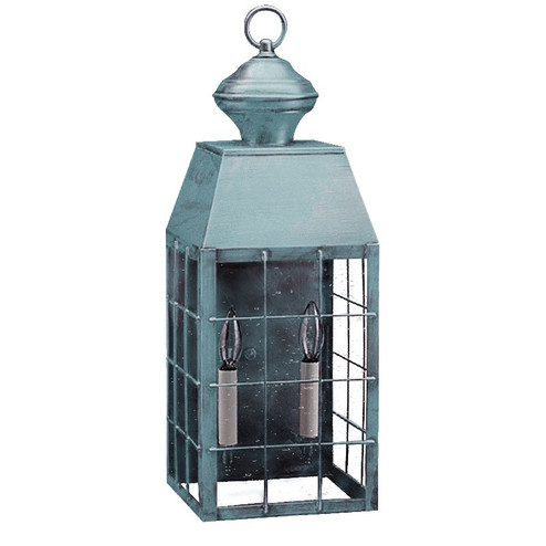 Woodcliffe Two Light Wall Mount in Verdi Gris (196|8351VGLT2CSG)