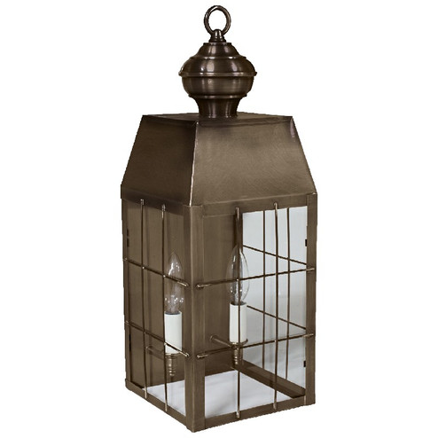 Woodcliffe Two Light Wall Mount in Dark Antique Brass (196|8341DABLT2CLR)