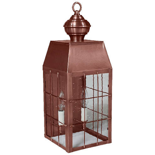 Woodcliffe Two Light Wall Mount in Antique Copper (196|8341ACLT2CSG)
