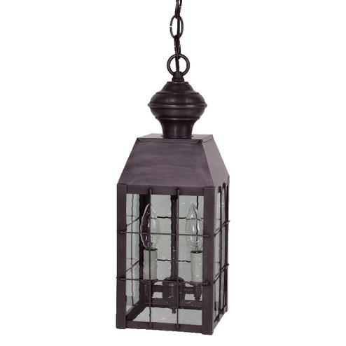 Woodcliffe Two Light Hanging Lantern in Dark Brass (196|8332DBLT2CSG)