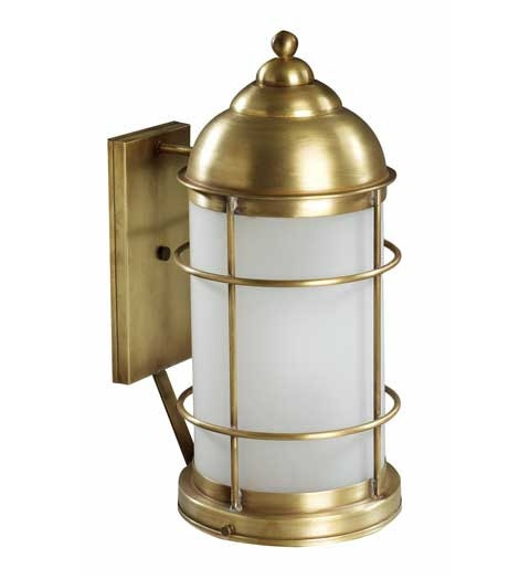 Nautical One Light Wall Mount in Antique Brass (196|3531ABMEDFST)