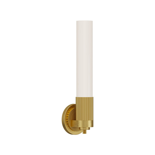 Rue One Light Wall Sconce in Brushed Gold (452|WV416101BG)