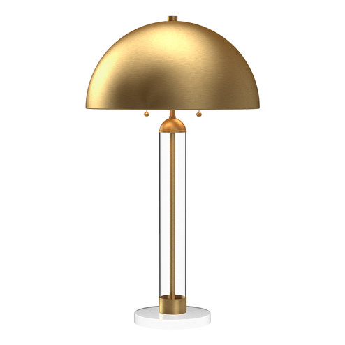 Margaux Two Light Table Lamp in Brushed Gold (452|TL565019BG)