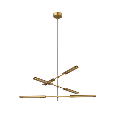 Astrid LED Pendant in Metal Shade/Vintage Brass (452|MP316406VBMS) Astrid LED Pendant in Metal Shade/Vintage Brass (452|MP316406VBMS)