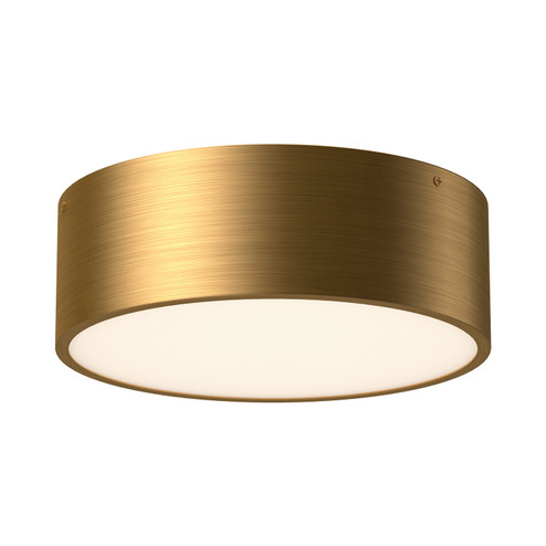 Brisbane Two Light Flush Mount in Aged Gold (452|FM556012AG)