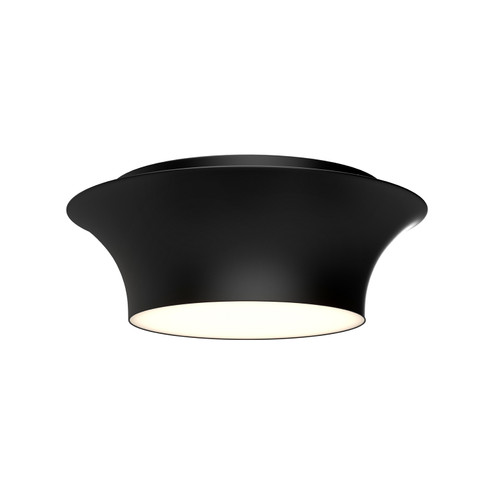 Emiko Two Light Flush Mount in Matte Black (452|FM523013MB)