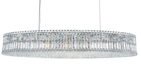 Plaza 24 Light Pendant in Polished Stainless Steel (53|6680O)