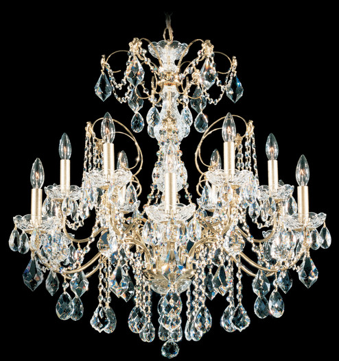 Century 12 Light Chandelier in Black (53|171251)