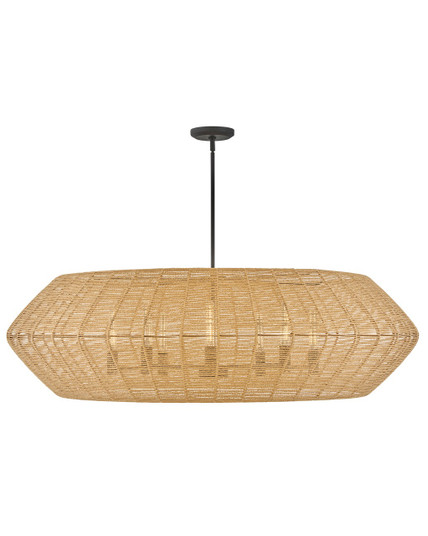 Luca LED Chandelier in Black (13|40386BLKCML)