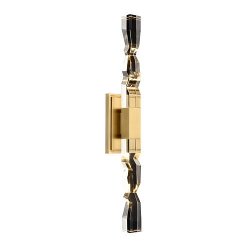 Mamadim LED Wall Sconce in Aged Brass (360|WS11317LED22x2AGB)