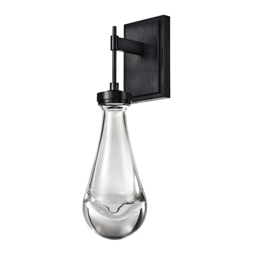 Vaso LED Wall Sconce in Satin Brushed Black (360|WS10908LEDSBB)