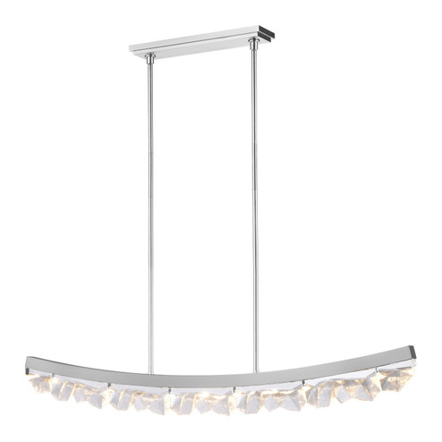 Arcus LED Linear Pendant in Polished Nickel (360|PL11619LED56PN)