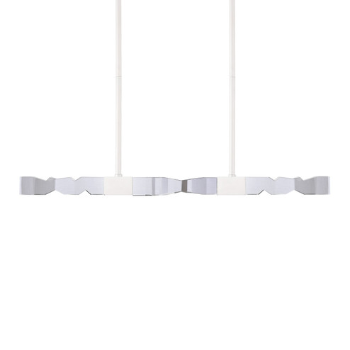 Mamadim LED Linear Pendant in Matte White (360|PL11346LED492x2MW)