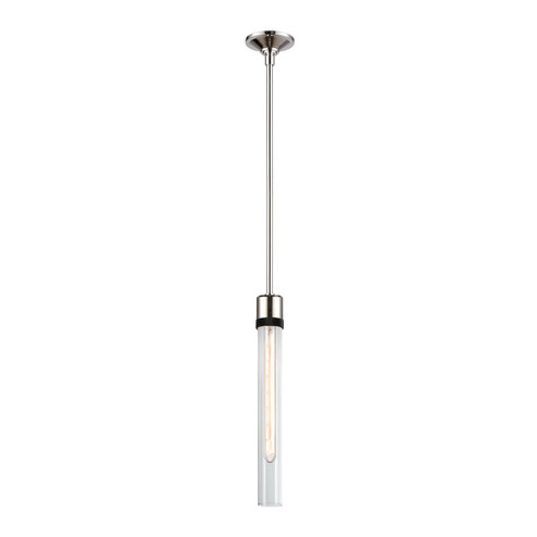 Zigrina One Light Pendant in Polished Nickel (360|P11707E26PNKSBBG2)
