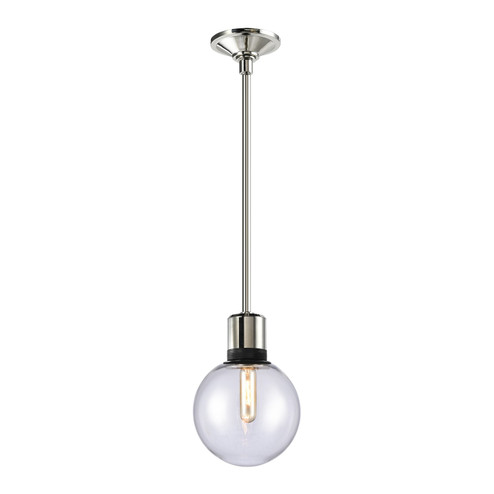 Zigrina One Light Pendant in Polished Nickel (360|P11707E26PNKSBBG11)