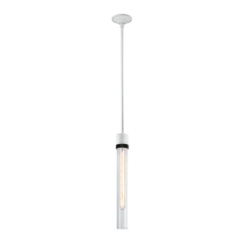 Zigrina One Light Pendant in Matte White (360|P11706E26MWKSBBG2)