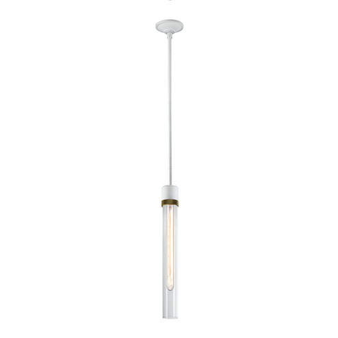 Zigrina One Light Pendant in Matte White (360|P11706E26MWKAGBG2)