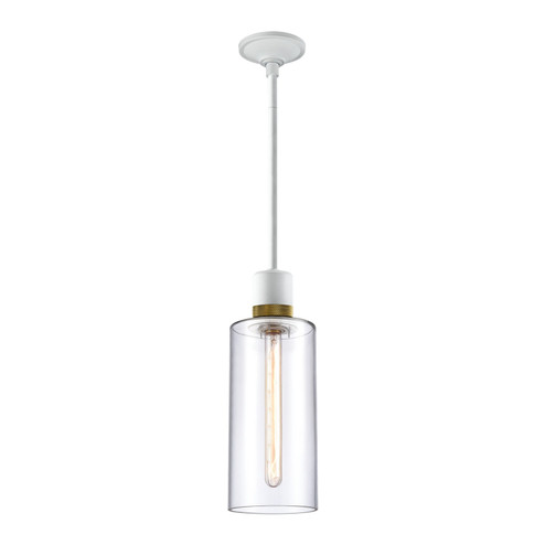 Zigrina One Light Pendant in Matte White (360|P11706E26MWKAGBG14)