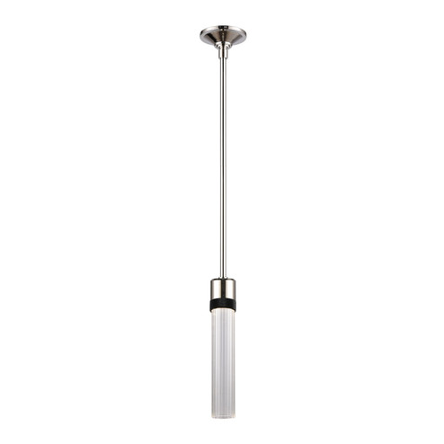 Zigrina LED Pendant in Polished Nickel (360|P11703LEDPNKSBBG3)