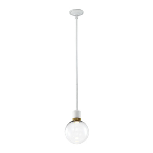 Zigrina LED Pendant in Matte White (360|P11702LEDMWKAGBG11)