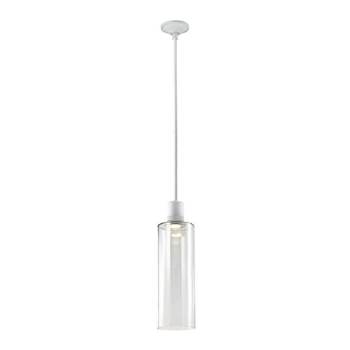 Zigrina LED Pendant in Matte White (360|P11702LEDMWG15)
