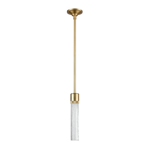 Zigrina LED Pendant in Aged Brass (360|P11701LEDAGBG5)