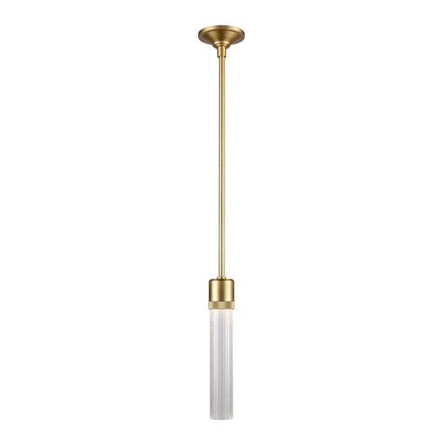 Zigrina LED Pendant in Aged Brass (360|P11701LEDAGBG3)