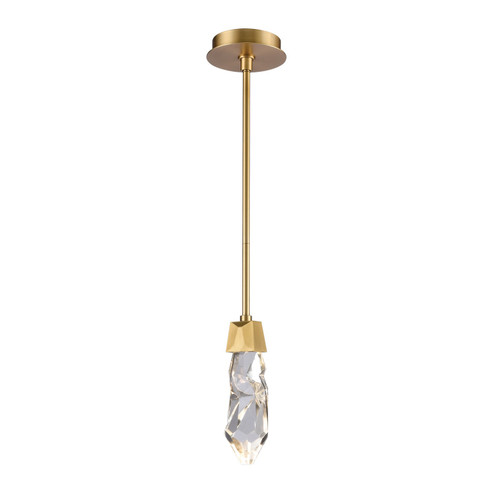 Angelus LED Mini Pendant in Aged Brass (360|MP11401LEDAGB)