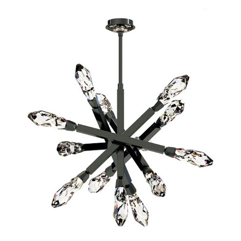 Angelus LED Chandelier in Satin Brushed Black (360|CD11418LED13SBB)