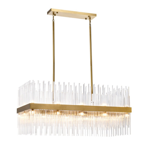 Citadel 24 Light Chandelier in Aged Brass (360|CD1040624AGB)
