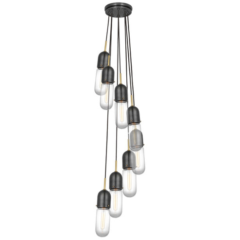 Junio LED Pendant in Bronze and Brass (268|TOB5646BZHABCG8)